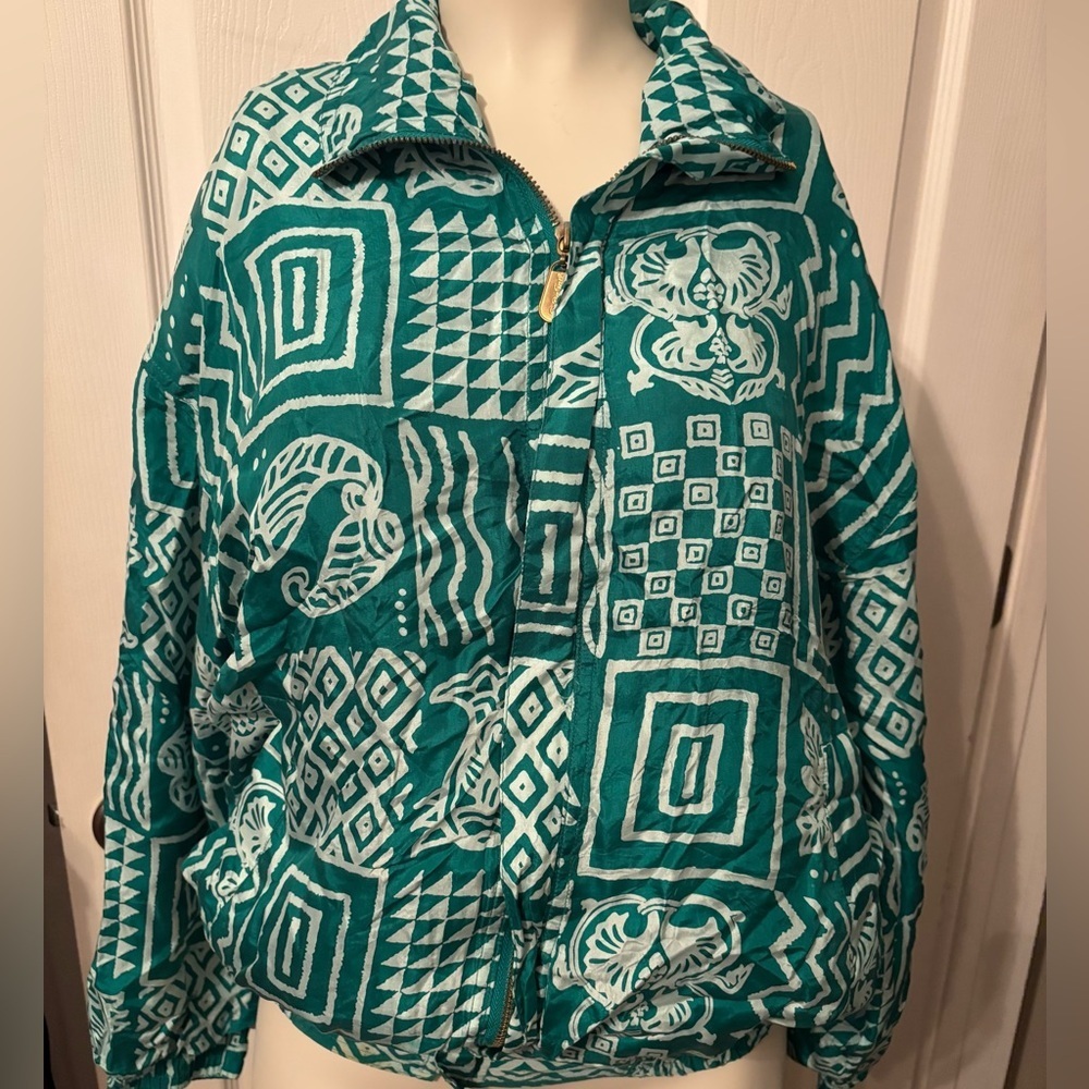 FUDA international silk jacket vintage S